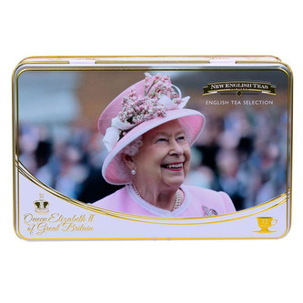čaj plechovka RT55,72 sáčků, QUEEN ELIZABETH II, NET