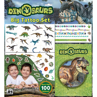 Velký set s tetováním/ Dino