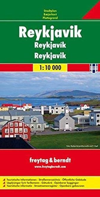 PL 125 Reykjavík 1:10 000