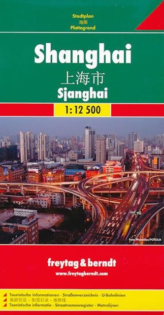 Shanghai/Šanghaj 1:12,5T/plán města