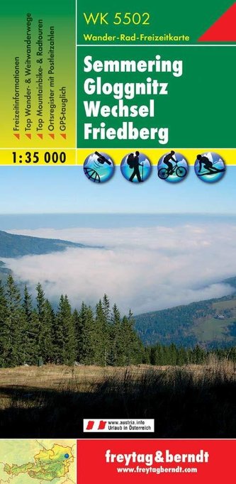 WK 5502 Semmering Gloggnitz 1:35 000