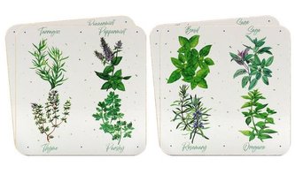 PODTÁCKY SADA 4 KUSY LP95065 HERB GARDEN L&P;