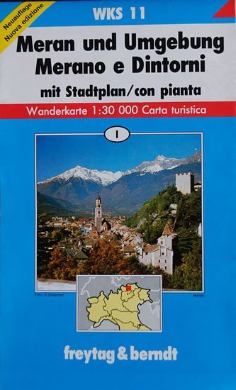 WKS 11 Meran und Umgebung 1:30 000/mapa