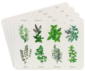 PROSTÍRÁNÍ 4 KUSY LP95066 HERB GARDEN L&P;