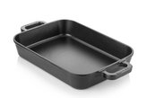 Litinový pekáč 40x26cm černý - Silver