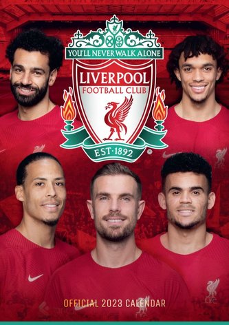 Oficiální nástěnný kalendář 2023: FC Liverpool (A3 29,7 x 42 cm)