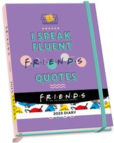 Diář 2023 Friends|Přátelé - citáty (A5 15,6 x 21,2 cm)