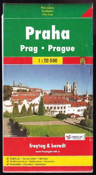 Praha 1:20 000 - měkká (plán města)
