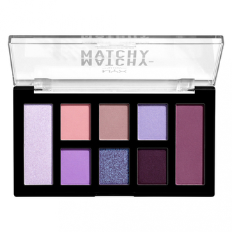 NYX PROFESSIONAL MAKEUP Paletka očních stínů Matchy Matchy Monochromatic Palette (Lilac) NYX PROFESSIONAL MAKEUP Paletka očních stínů Matchy Matchy Monochromatic Palette (Lilac)