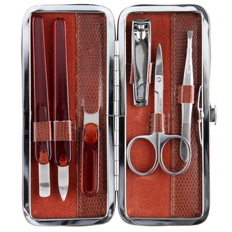 Inter-Vion BEAUTY LOOK Manikúrní sada (hnědá)