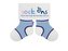 Sock Ons - Blue velikost 0-6m