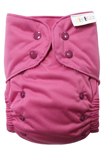 BIO Bambusová kapsová plenka (M) - Vínová PAT