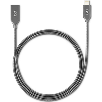Lightning kabel EPICO Metal MFi USB-A / Lightning