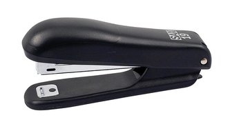 Zszywacz 10 kartek zintegrowany rozszywacz czarny