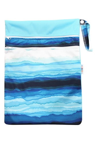 Pytel dvoukomorový (PUL) - Modrá laguna S