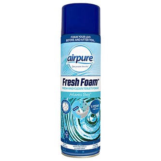 Airpure Fresh pěnový čistič a neturalizér pachů do toaletní mísy Atlantis Bay 500ml