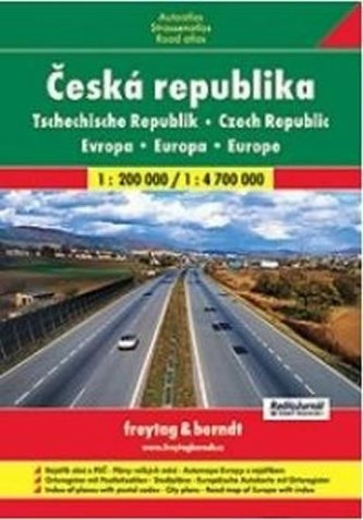 AA Česká republika + Evropa 1:200 000 A5 spirála FB