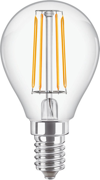 CorePro LEDLuster ND 4.3-40W E14 827 P45 CL G LED Žárovka 4,3W 470lm