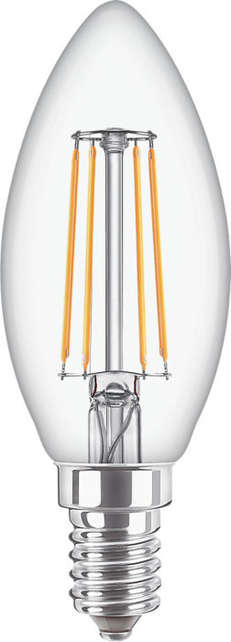 CorePro LEDCandle ND 4.3-40W E14 827 B35 CL G LED Žárovka 4,3W 470lm