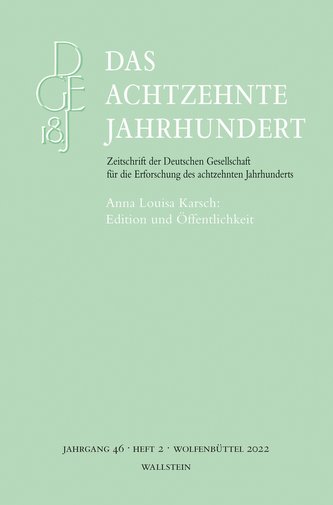 Das achtzehnte Jahrhundert