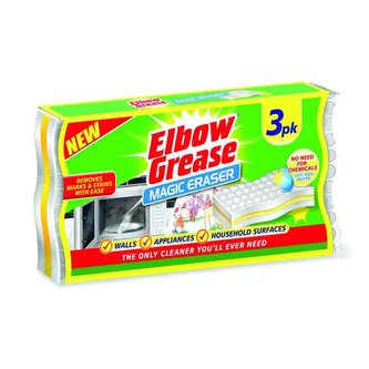 Elbow Grease nano houbička s pružnou vrstvou 3ks Elbow Grease nano houbička s pružnou vrstvou 3ks