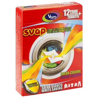 Vapa ubrousky na praní pohlcující barvu Color 14ks