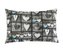 Povláček krep - srdce patchwork šedé - povláček 40x60cm na zip ( pouze povlak )