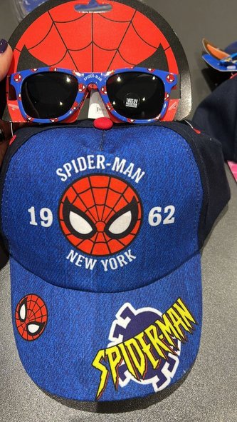 Marvel     - Spiderman set - kšiltofka+brýle - 1 ml