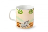 Hrnek dětský porcelán 225ml  LESNÍ ZVÍŘÁTKA