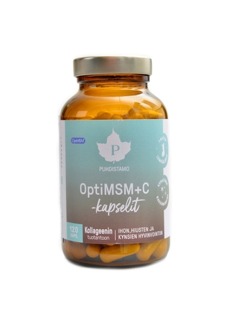 Puhdistamo - OptiMSM+C 120 kapslí