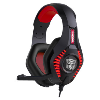 OTL PRO G5 drátová herní sluchátka s motivem Autobots černá