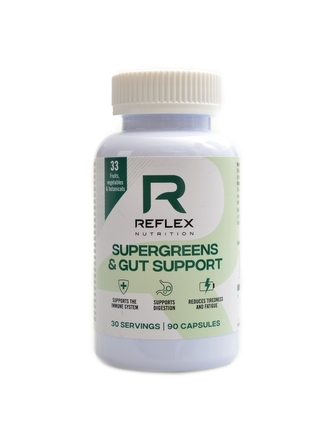 Reflex nutrition - Supergreens and Gut Support 90 kapslí