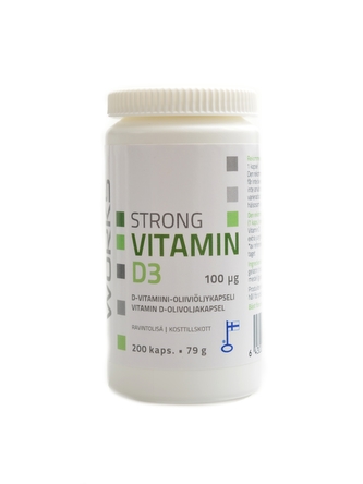 NutriWorks - Strong Vitamin D3 2000iu 200 kapslí