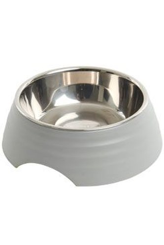 Miska melamin Frosted Ripple Bowl 350ml šedá BUSTER