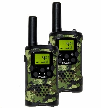 EVOLVEO FreeTalk XM2-2, sada 2 vysílaček bez dobíjecí základny EVOLVEO FreeTalk XM2-2, sada 2 vysílaček bez dobíjecí základny