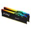 DIMM DDR5 32GB 5200MT/s CL40 (Kit of 2) KINGSTON FURY Beast RGB