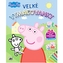 Velké vymalovánky a samolepky - Prasátko Peppa
