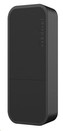 MikroTik wAP, black, 650MHz CPU, 64MB RAM, 1x LAN, integr. 2.4GHz Wi-Fi, 2x2MIMO, 2dBi anténa, vč. L4