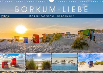 BORKUM-LIEBE (Wandkalender 2023 DIN A3 quer)