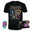 Funko POP & Tee: Marvel - Thanos BlackLight special edition (velikost trička XL)