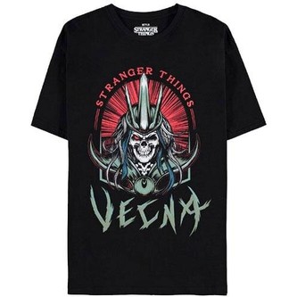Tričko Stranger Things - Vecna Skull M