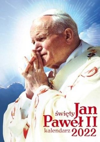 Kalendarz 2022 Ścienny ekonomiczny Święty JP II