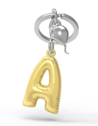 Brelok litera A