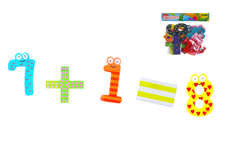 Magnet číslice dřevěné