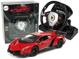 Auto zdalnie sterowane Lamborghini czerwone Auto zdalnie sterowane Lamborghini czerwone
