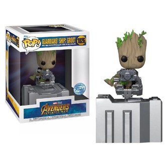 Funko POP! #1026 Deluxe: Marvel- GOTG Ship - Groot