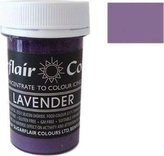 Pastelová gelová barva Sugarflair (25 g) Lavender