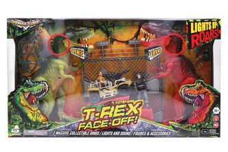 Jurassic Clash Dino souboj T-REX 32 cm