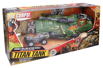 The Corps! Tank s vojáky 2 ks 39 cm