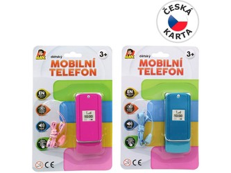 Mobilní telefon na baterie, 10,5 cm mix druhů